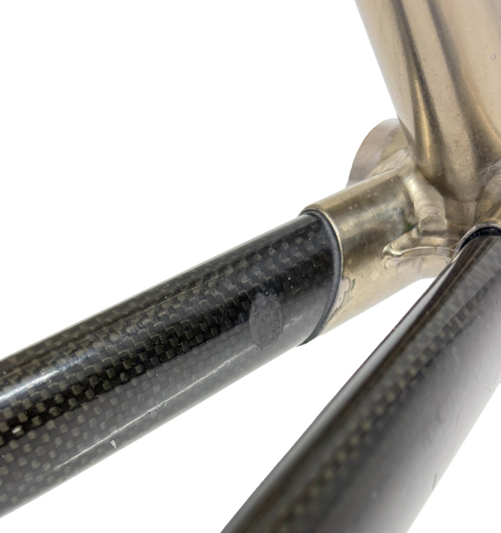 Colnago CT1 Titanium Carbon Road Bike Frameset 56cm QR 700c Vintage Italy 90's