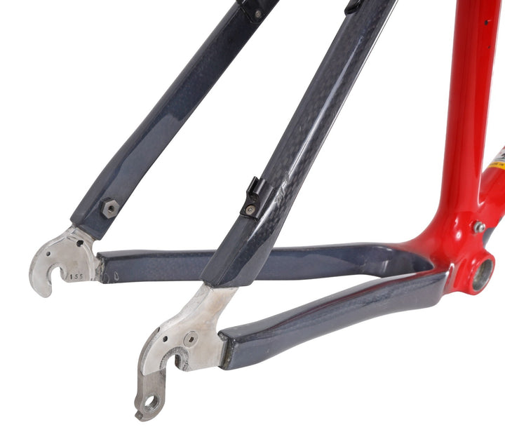 Kestrel CSX Graphite 26" MTB Frameset LG LOOK Fournales Carbon Fork 90's Vintage