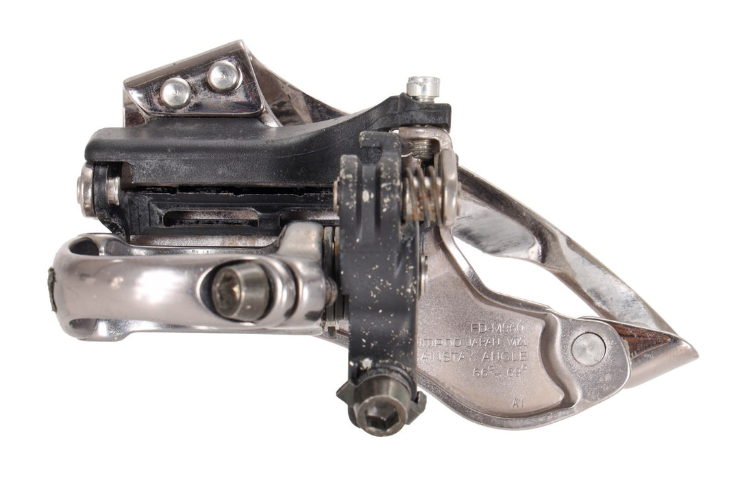 Shimano XTR FD-M960 3x9s Mountain Bike Front Derailleur Clamp-On 34.9mm Top Pull