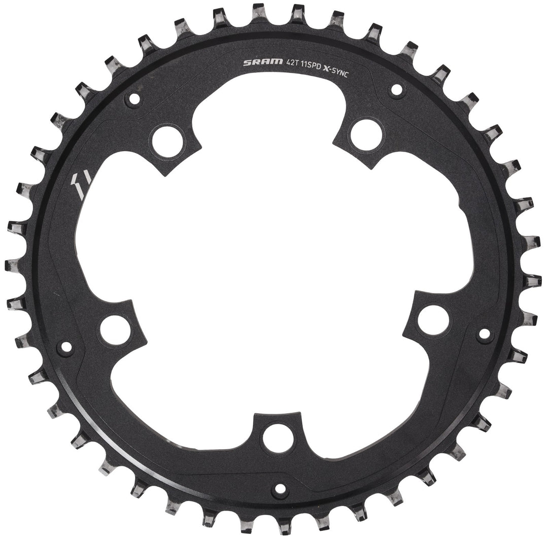 SRAM 42T X-Sync 1 x 11 Speed Gravel Bike Chainring 110mm BCD 5-Bolt Cyclocross