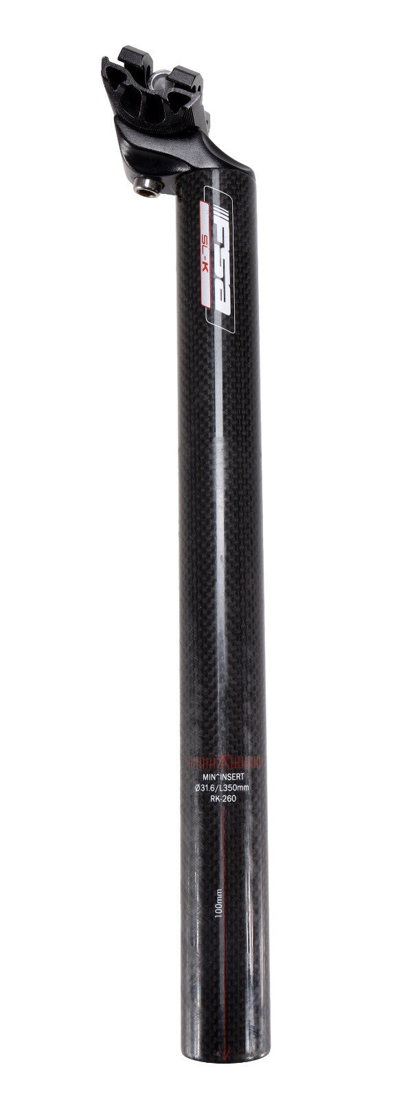 FSA SL-K Carbon Seatpost 31.6 x 350mm 20mm Setback Mountain Bike MTB RK-260