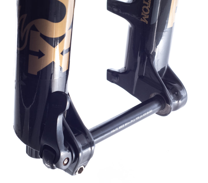 FOX Factory Series 38 Mountain Bike Fork 160mm Grip2 44mm Black Gold MTB Enduro