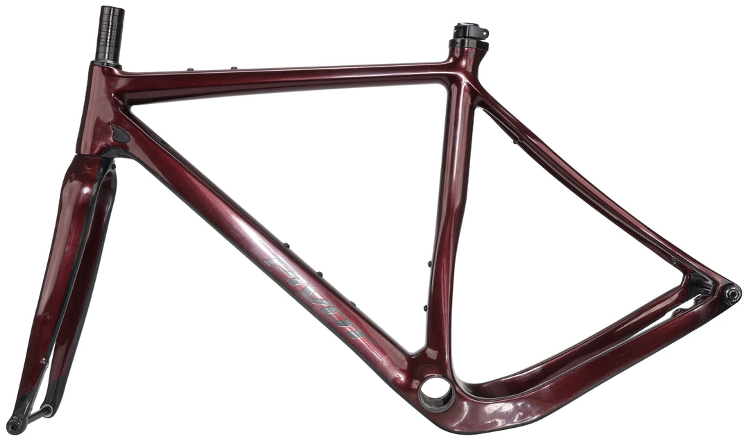 Pivot Cycle Vault Carbon Gravel Bike Disc Frameset SM RED/NUDE 700c IsoFlex 2022