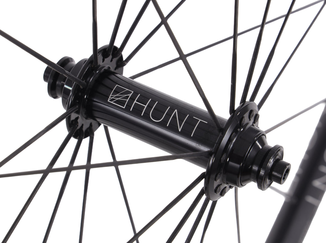 HUNT 4 Season Alloy Tubeless Road Bike FRONT Wheel 700c QR Rim Brake Gravel CX