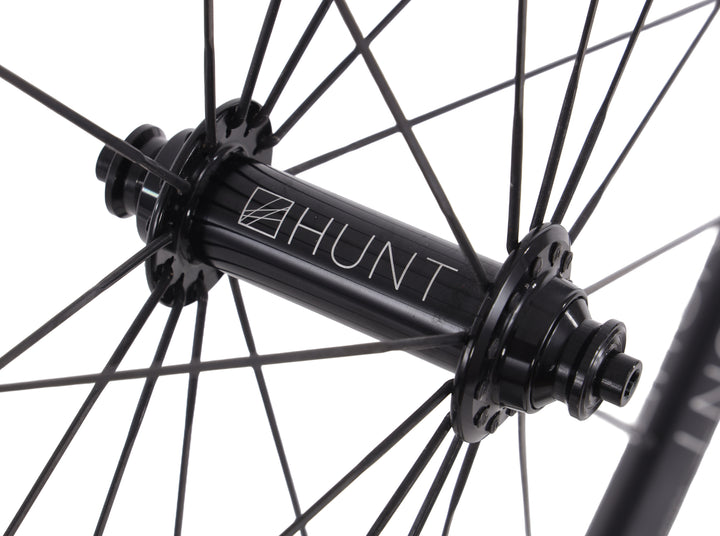 HUNT 4 Season Alloy Tubeless Road Bike FRONT Wheel 700c QR Rim Brake Gravel CX