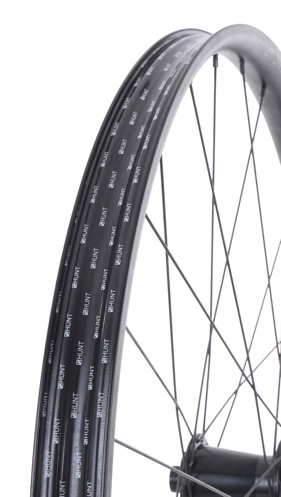 HUNT Enduro Wide V2 MTB 29 Alloy Mtn Bike FRONT Wheel 6 Bolt Disc 15x 110mm 33mm