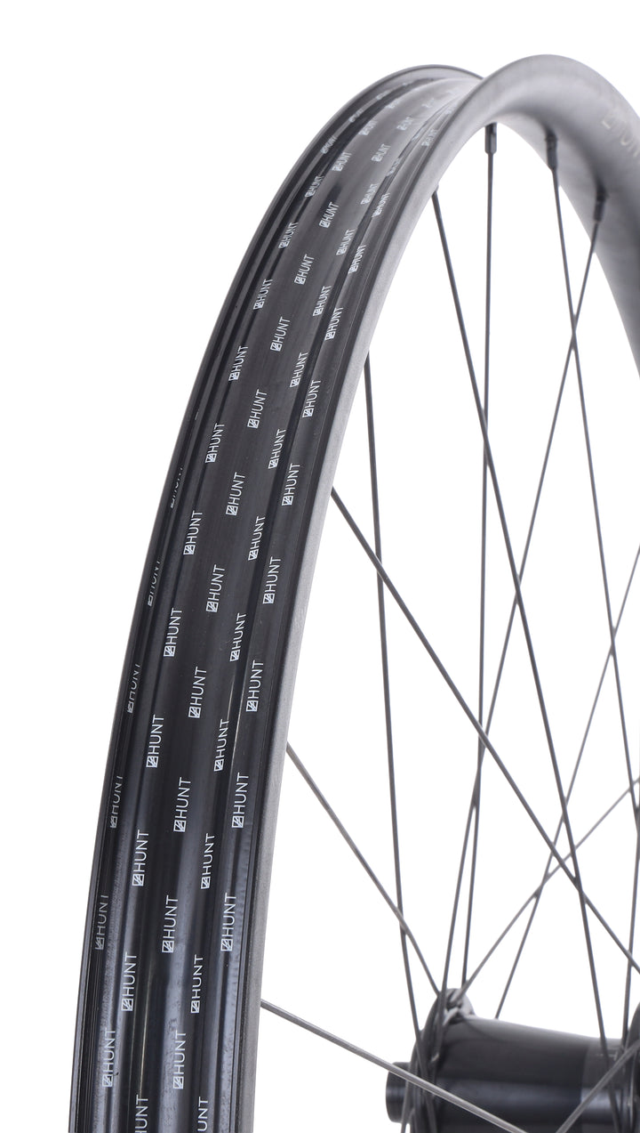 HUNT Enduro Wide V2 MTB 29 Alloy Mtn Bike FRONT Wheel 6 Bolt Disc 15x 110mm 33mm