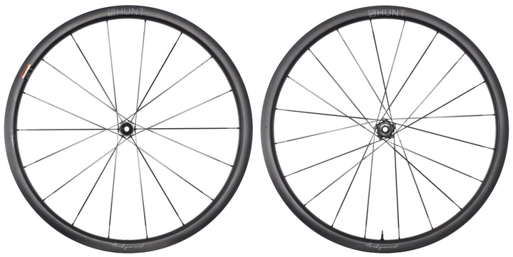 HUNT 32 Aerodynamicist UD Carbon Spoke Disc Tubeless Road Wheelset 11s EZO 1200g