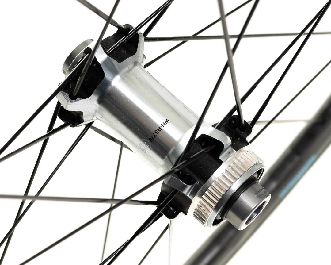 Shimano WH-RS770 Alloy Tubeless FRONT Wheel 700c CL Disc 12 x 100mm Road Bike