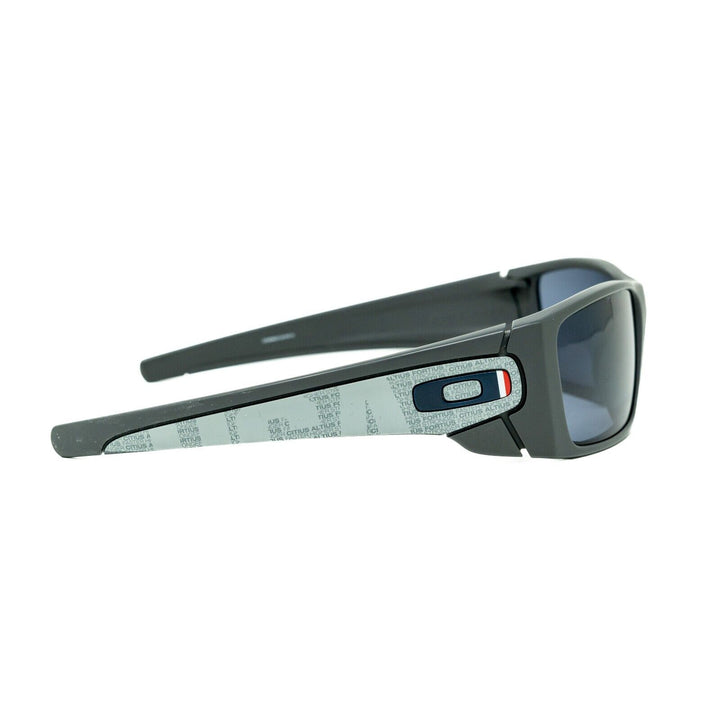 Oakley Team USA Fuel Cell Cycling Sunglasses Dark Grey Road OO9096-55 Grey Lens