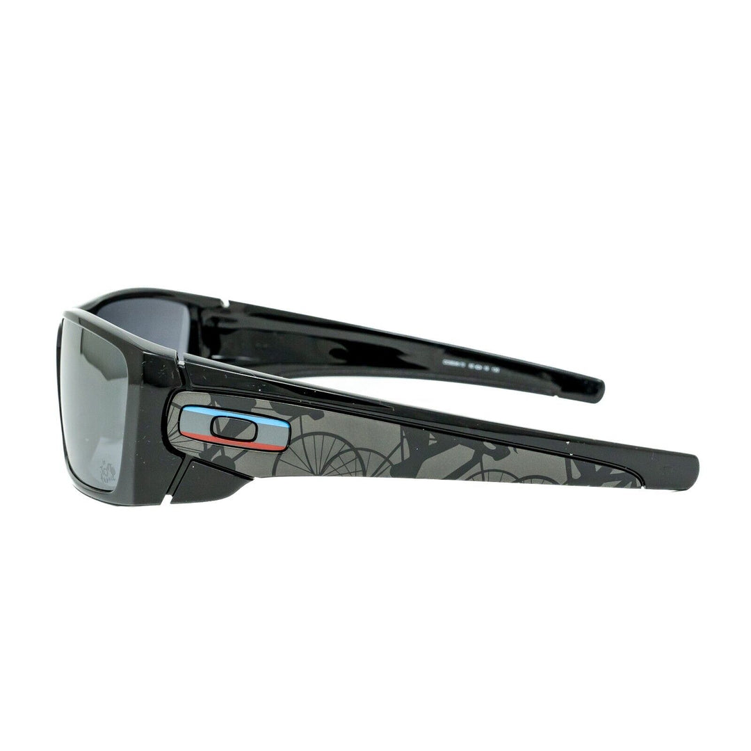 Oakley TDF 1903 Fuel Cell Cycling Sunglasses Glossy Black Road OO9096-70 Iridium