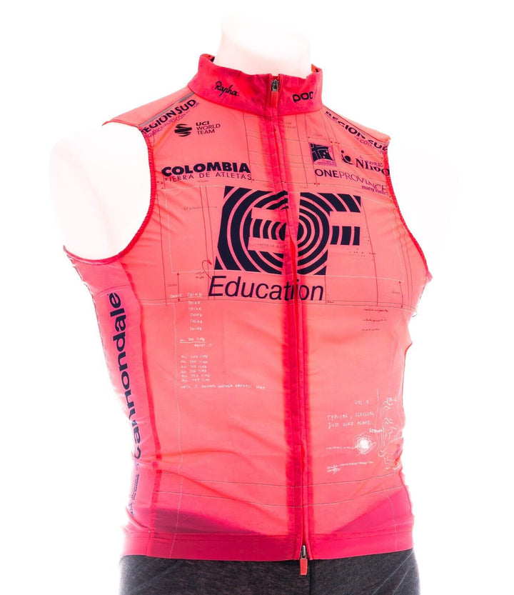 Rapha EF Education First Pro Team Lightweight Gilet Vest Men XS Pink POC 2021