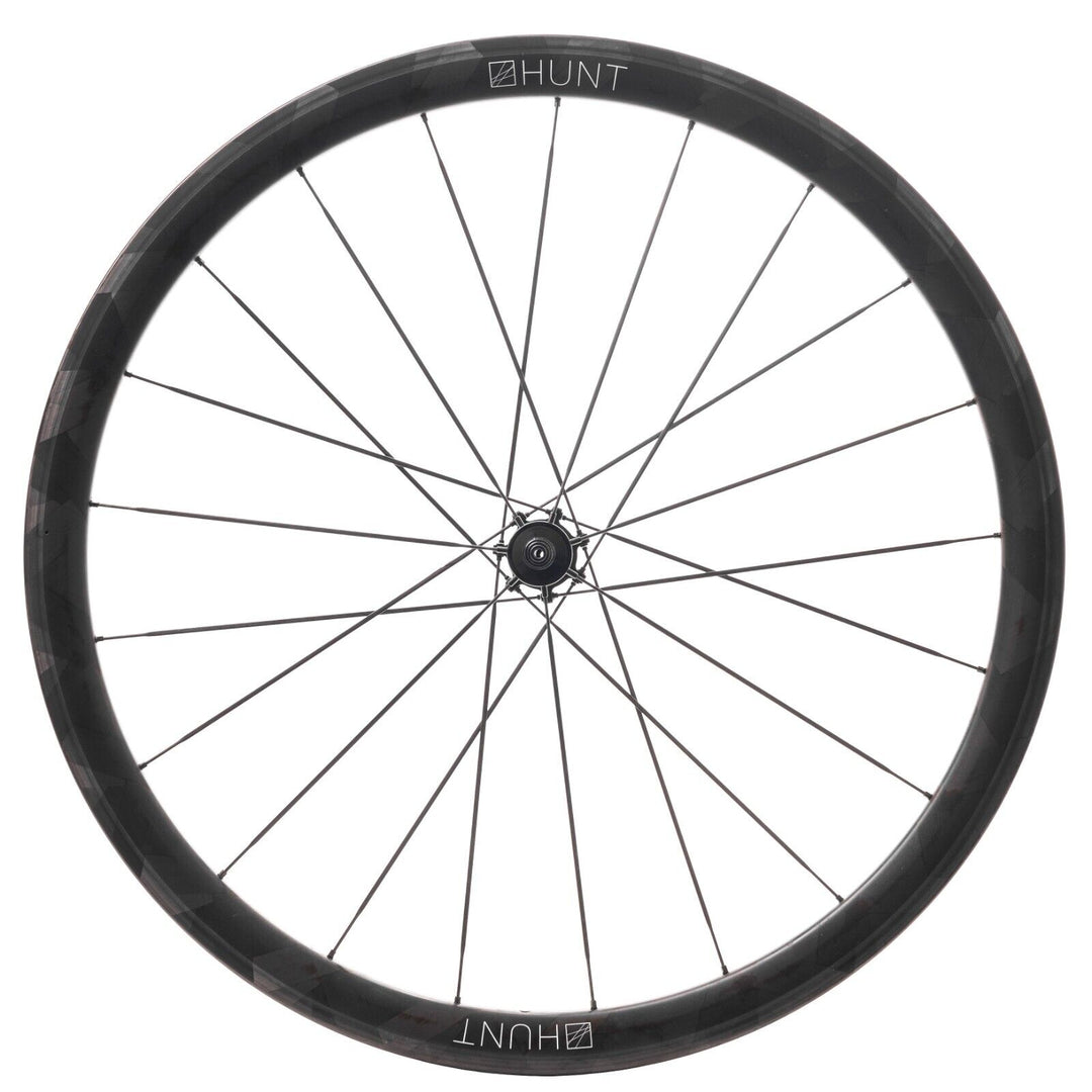 HUNT 36 UD Carbon Spoke Campagnolo 12s REAR Wheel Tubeless Road Bike 700c QR Rim