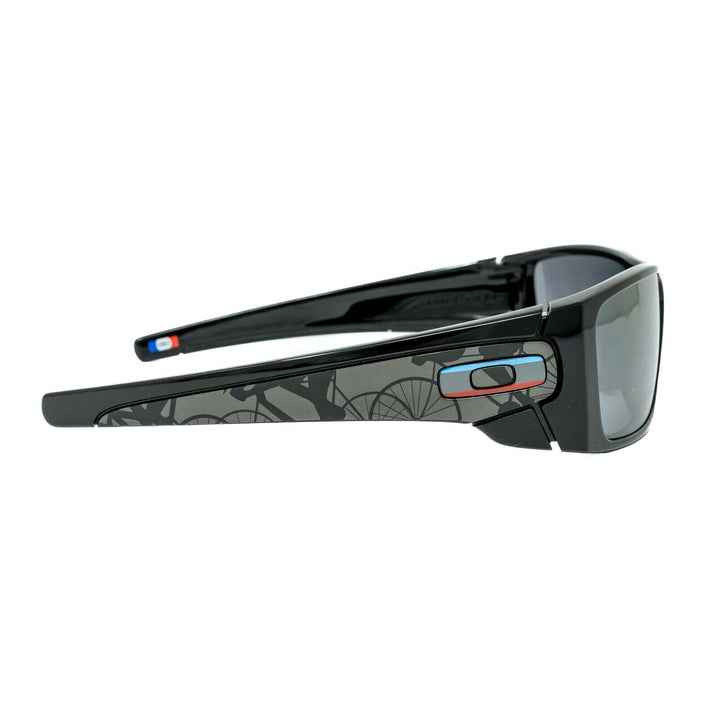 Oakley TDF 1903 Fuel Cell Cycling Sunglasses Glossy Black Road OO9096-70 Iridium