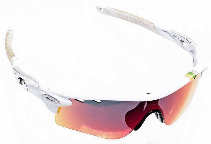 Oakley RadarLock Path TdF Edition Sunglasses OO9181-32 Polished White Prizm Road